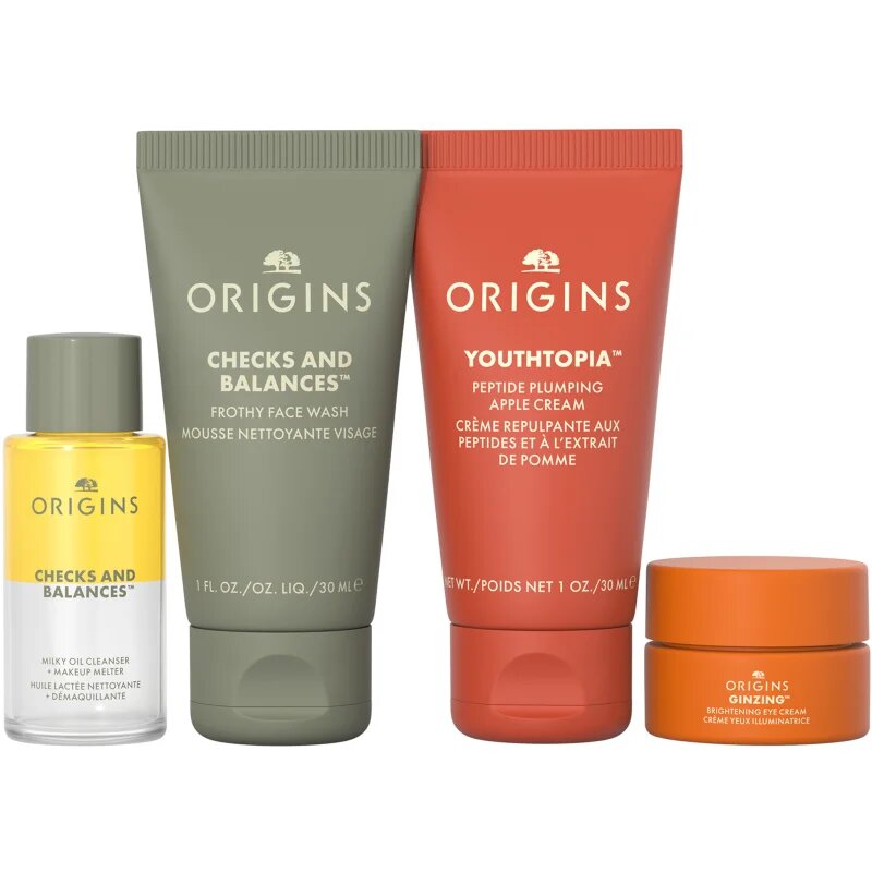Origins Cleanse & Glow Essentials ajándékszett