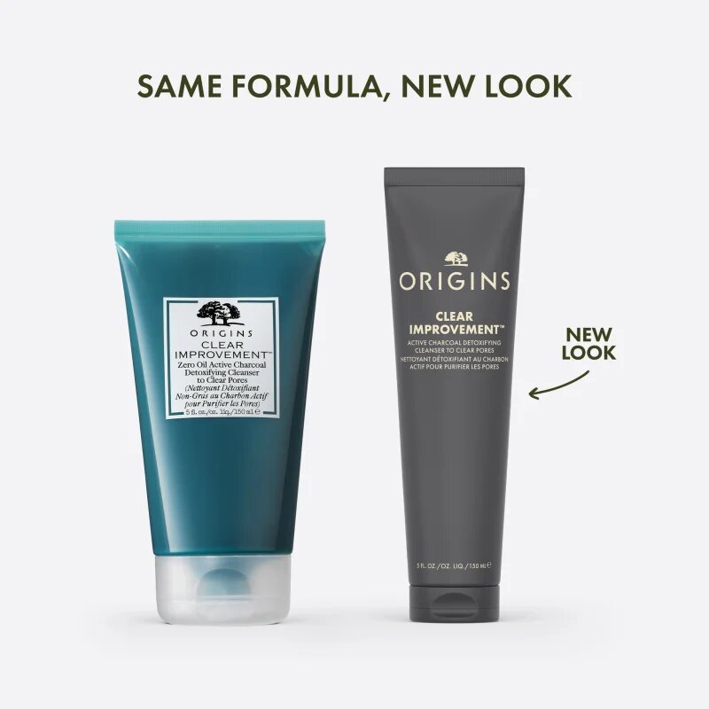 Origins Clear Improvement® Active Charcoal Detoxifying Cleanser to Clear Pores tisztító maszk aktív szénnel 150 ml