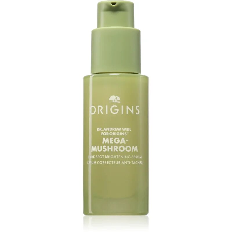 Origins Dr. Andrew Weil for ™ Mega-Mushroom Dark Spot Brightening Corrector Serum bőr szérum a bőr tökéletlenségei ellen 30 ml