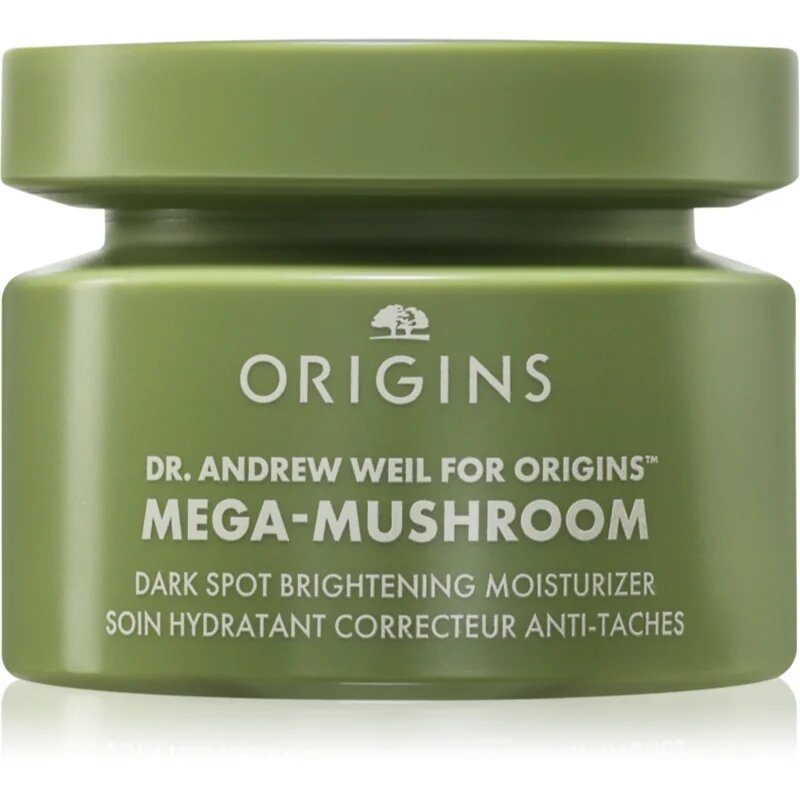 Origins Dr. Andrew Weil for ™ Mega-Mushroom Dark Spot Moisturizer Egységesítő hidratáló krém a bőr tökéletlenségei ellen 50 ml