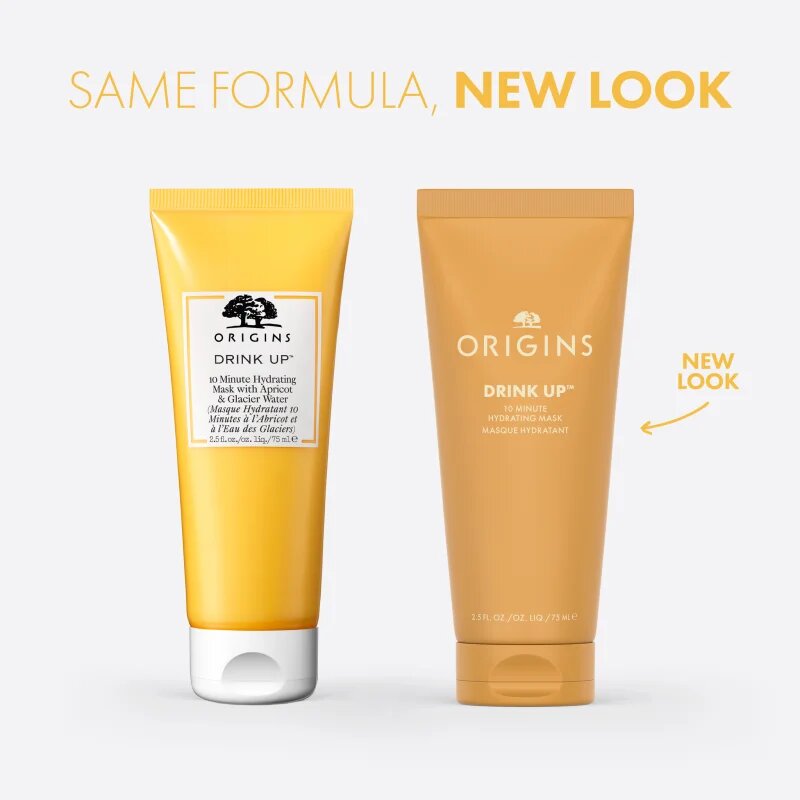 Origins Drink Up™ 10 Minute Hydrating Mask With Apricot & Glacier Water hidratáló maszk 75 ml