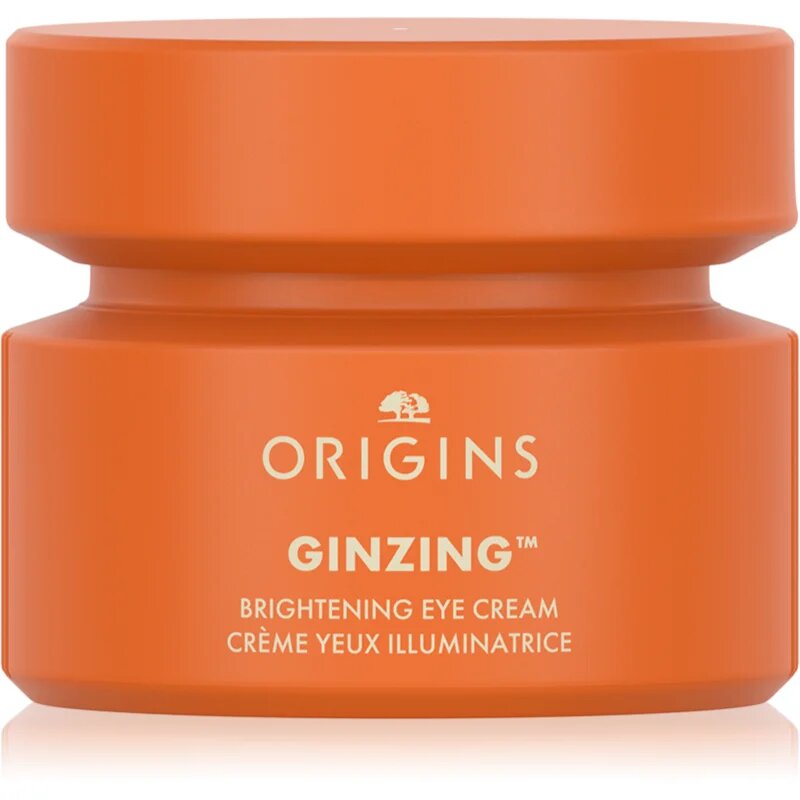 Origins GinZing™ Brightening Eye Cream bőrélénkítő szemkrém duzzanatok és sötét karikák ellen árnyalat Warm 15 ml
