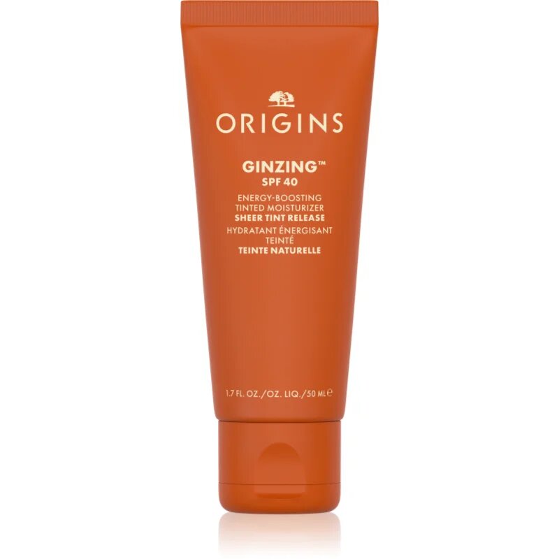 Origins GinZing™ Energy-Boosting Tinted Moisturizer nappali krém revitalizáló hatású SPF 40 árnyalat 2 50 ml