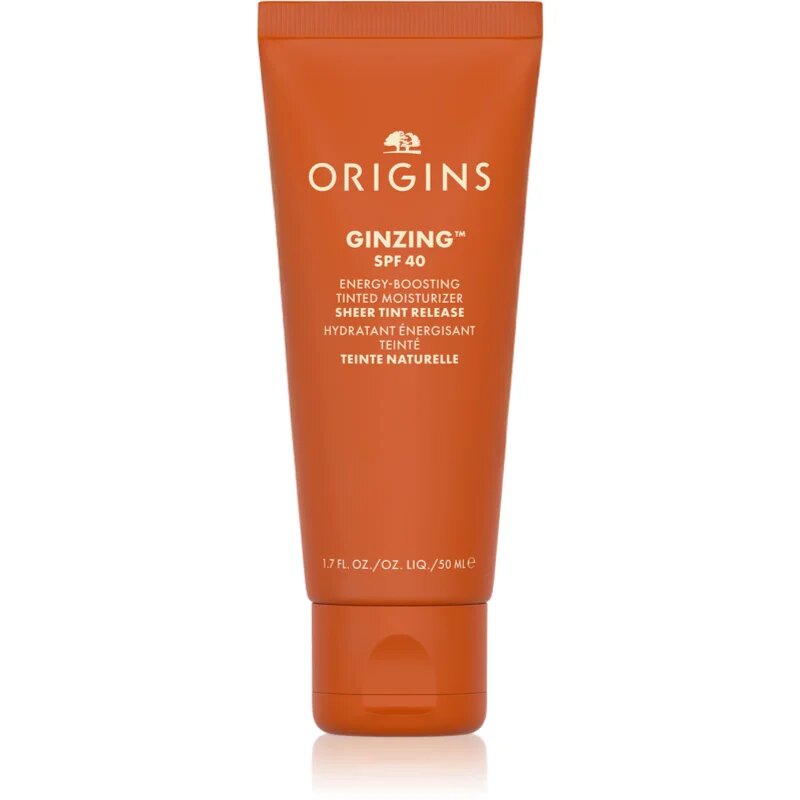 Origins GinZing™ Energy-Boosting Tinted Moisturizer nappali krém revitalizáló hatású SPF 40 árnyalat 3 50 ml