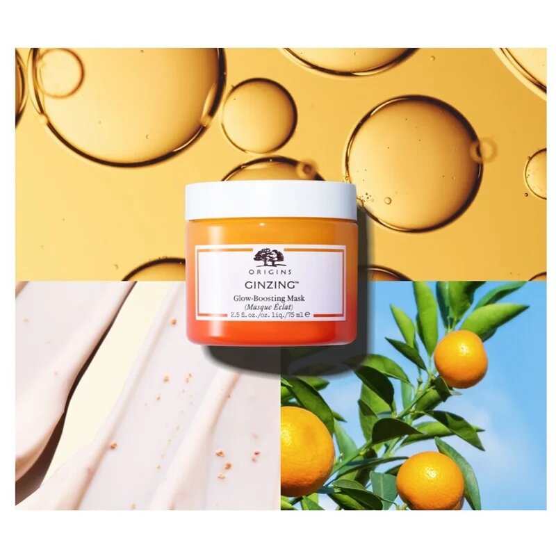Origins GinZing™ Glow-Boosting Mask tápláló géles maszk 75 ml