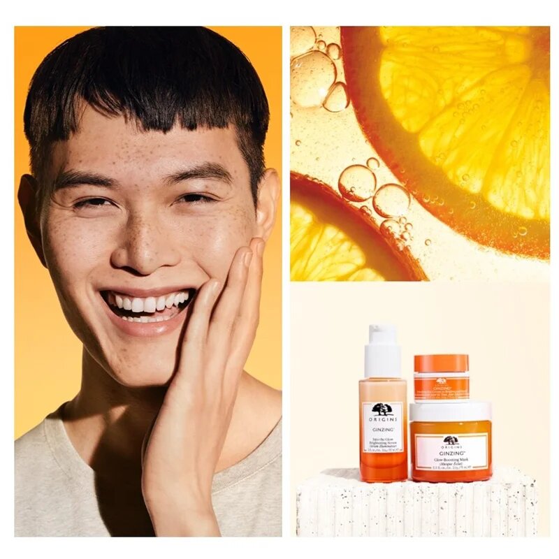 Origins GinZing™ Glow-Boosting Mask tápláló géles maszk 75 ml