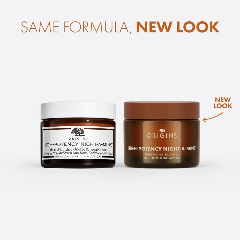 Origins High-Potency Night-A-Mins™ Oil-Free Resurfacing Gel Cream With Fruit-Derived AHAs feszesítő hidratáló krém minden bőrtípusra 50 ml
