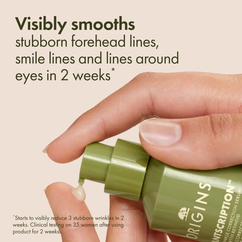 Origins Plantscription™ Active Wrinkle Correction Serum ránctalanító és lifting szérum 48 ml