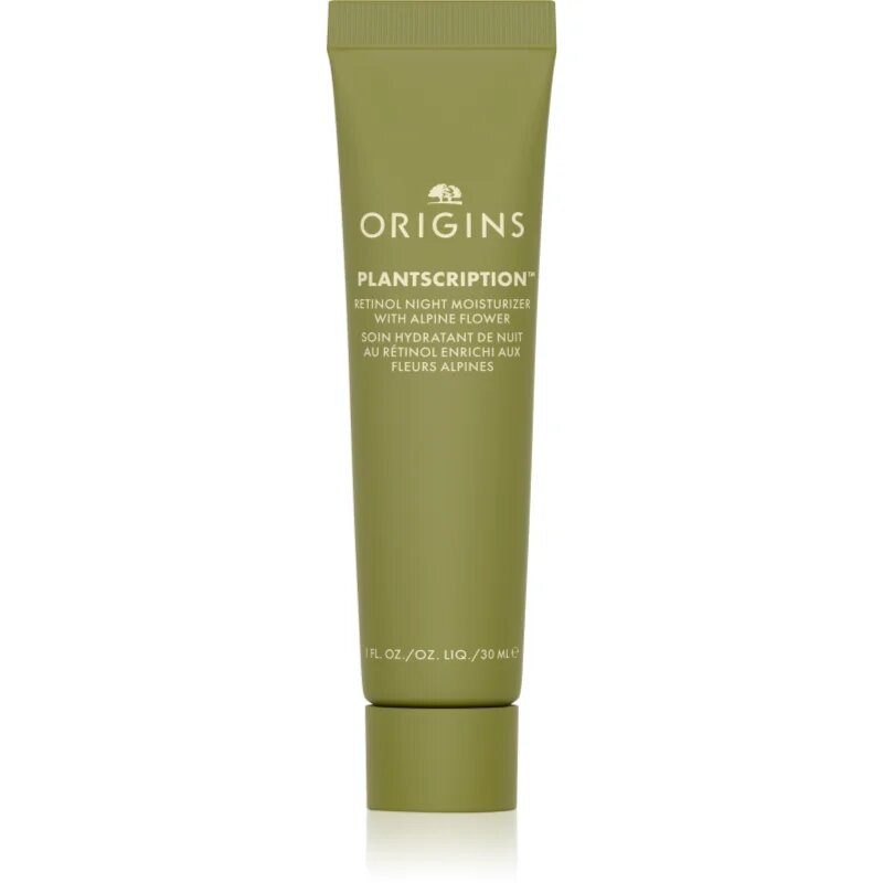 Origins Plantscription™ Retinol Night Moisturizer With Alpine Flower hidratáló éjszakai krém retinollal 30 ml