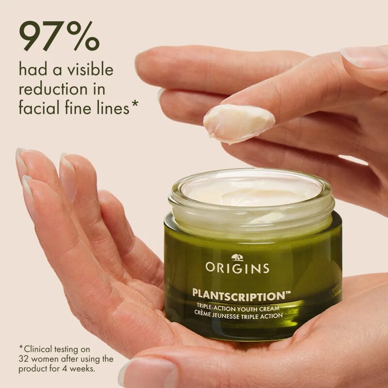 Origins Plantscription™ Triple Action Youth Cream öregedés elleni hidratáló krém 50 ml