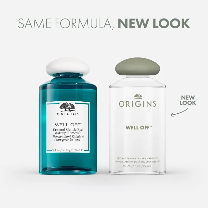 Origins Well Off® Fast and Gentle Eye Makeup Remover finom szemlemosó 150 ml
