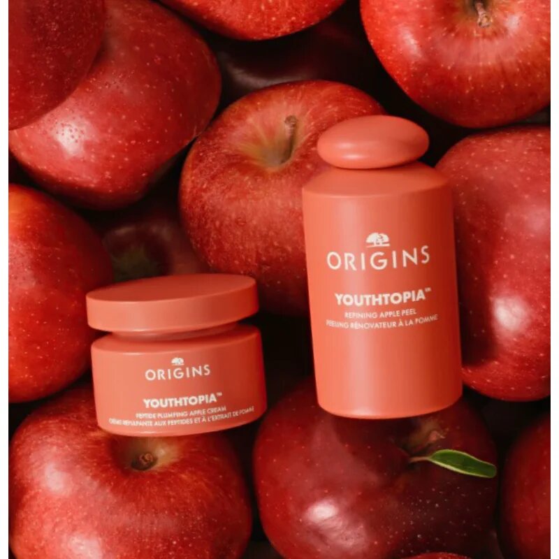 Origins Youthtopia™ Peptide Plumping Apple Cream hidratáló és puhító krém a bőrréteg megújítására 50 ml