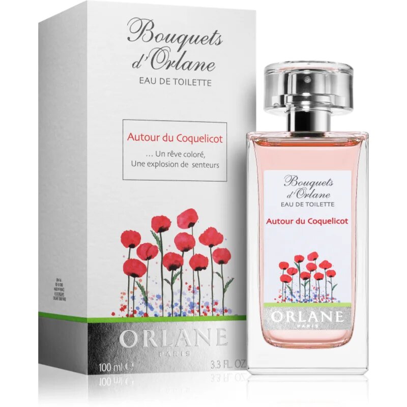 Orlane Bouquets d’ Autour du Coquelicot Eau de Toilette hölgyeknek 100 ml