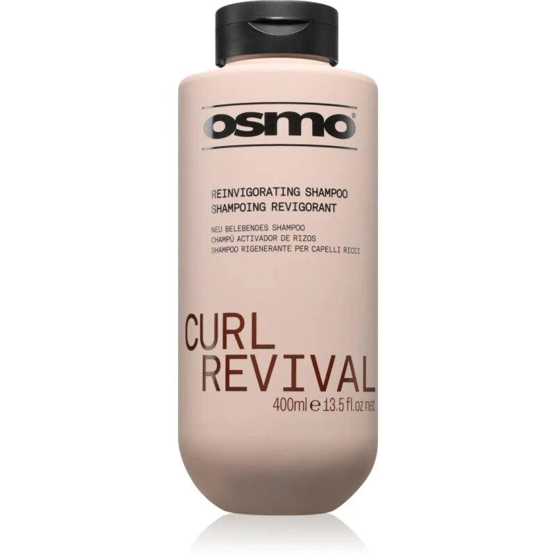Osmo Curl Revival Reinvigorating Shampoo hidratáló sampon a hajhullámok modellezéséhez 400 ml