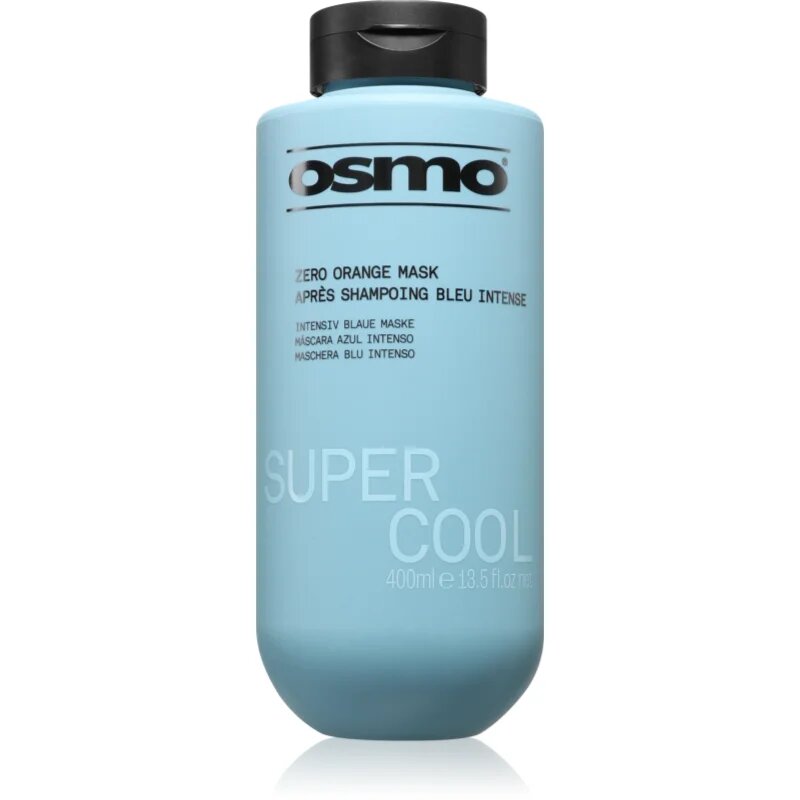 Osmo Super Cool Zero Orange Mask hajpakolás sárga tónusok ellen sötét hajra 400 ml
