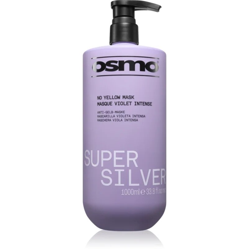 Osmo Super Silver No Yellow Mak intenzív hidratáló maszk semlegesíti a sárgás tónusokat 1000 ml