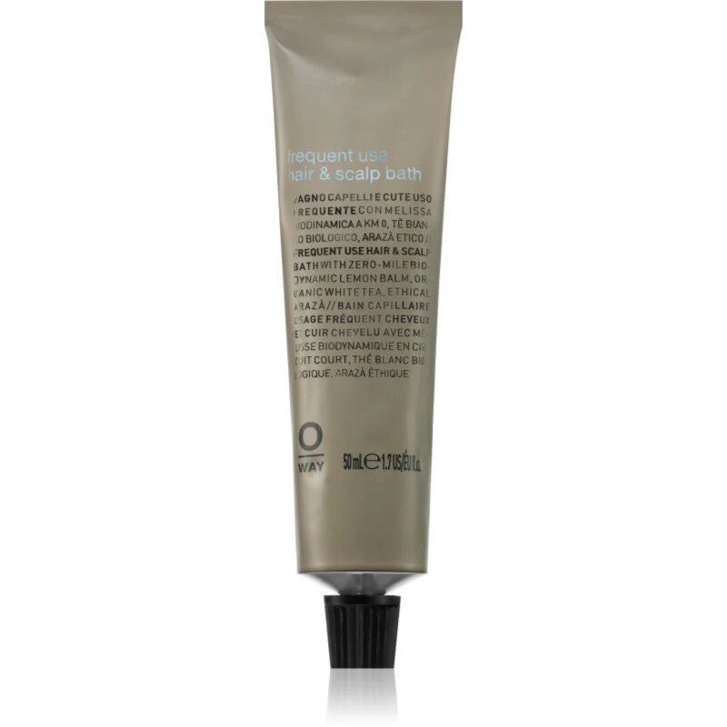 Oway dailyAct Hair & Scalp Bath gyengéd sampon mindennapos használatra a hajra és a fejbőrre 50 ml