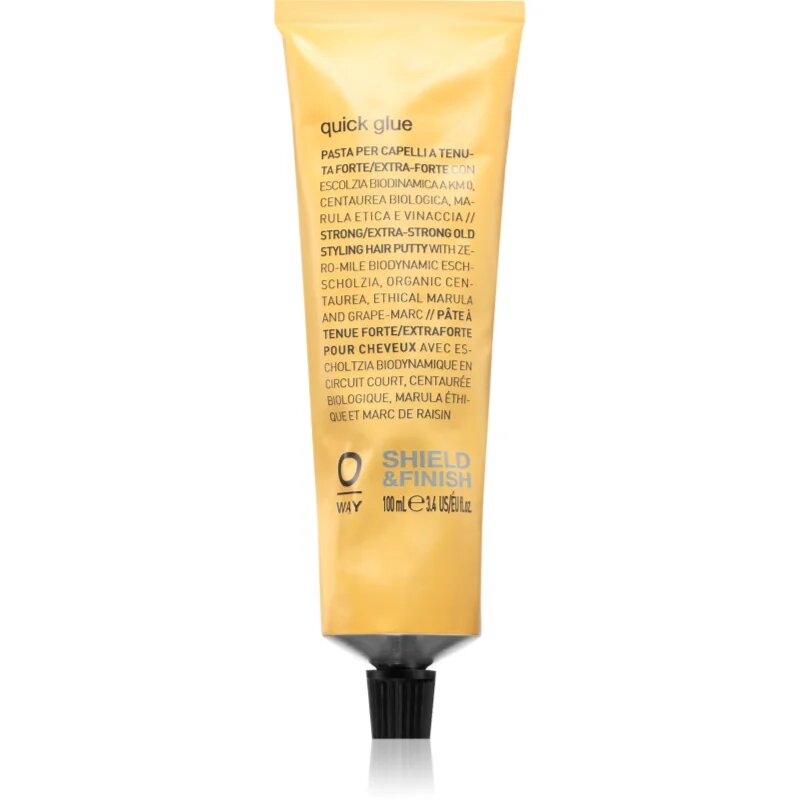 Oway Shield & Finish Quick Glue formázó paszta hajra 100 ml