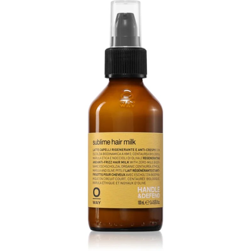 Oway Styling & Finish tej a hajra töredezés ellen 100 ml