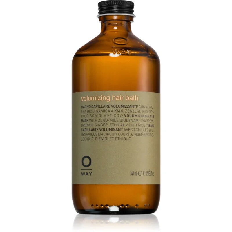 Oway Volumizing Hair Bath sampon a hajtérfogat növelésére 240 ml