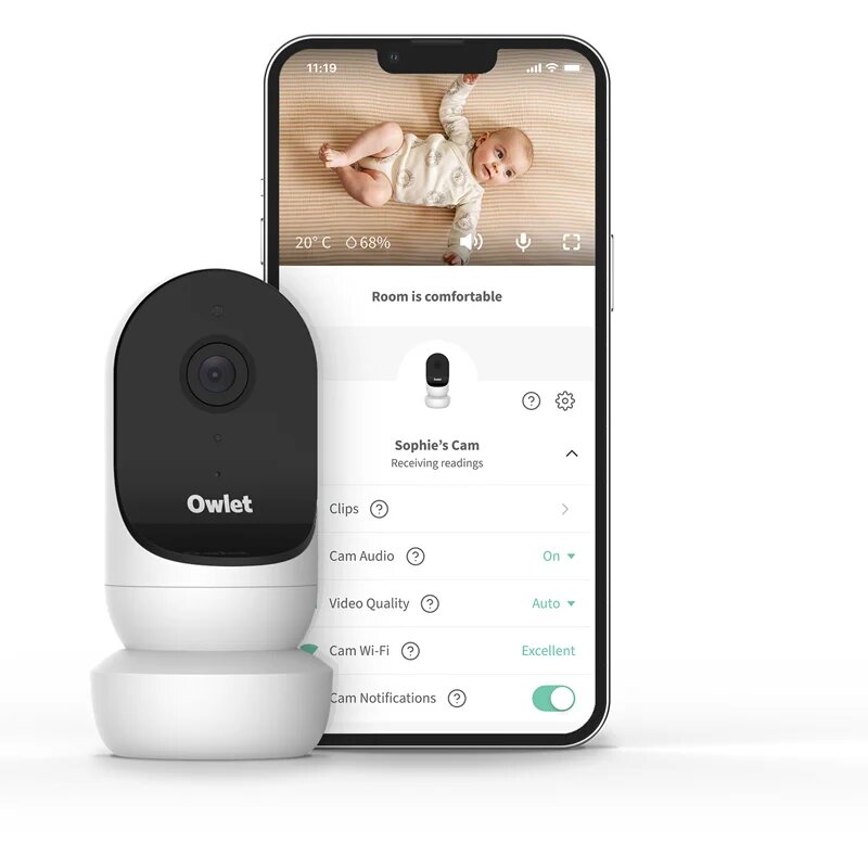 Owlet Cam 2 kamerás bébiőr 1 db