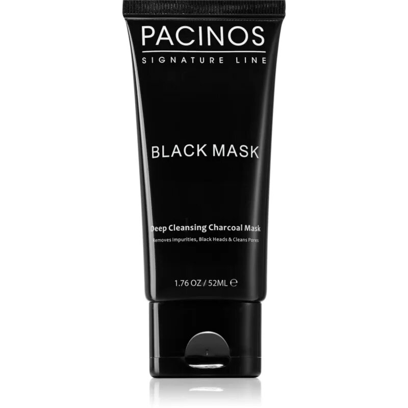 Pacinos Black Mask tisztító lehúzható maszk aktív szénnel 50 ml