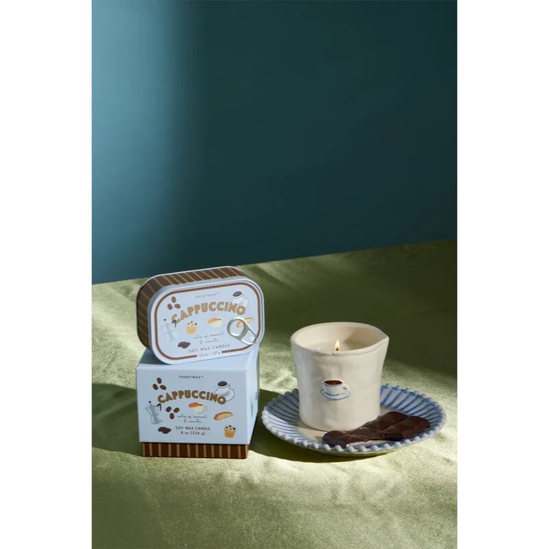 Paddywax Bistro Cappuccino illatgyertya kerámiából készült 226 g