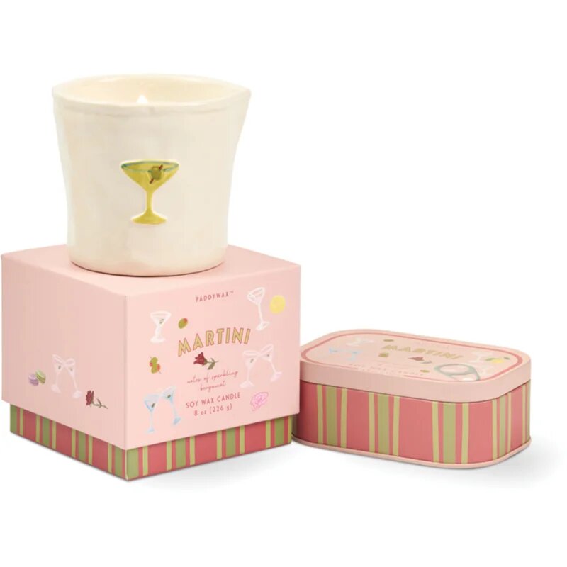 Paddywax Bistro Martini illatgyertya kerámiából készült 226 g
