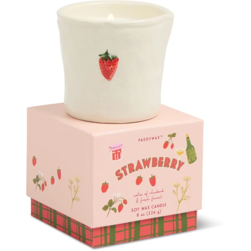 Paddywax Bistro Strawberry illatgyertya 226 g