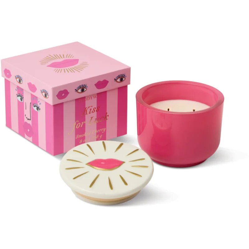 Paddywax Charmed Smoked Cherry illatgyertya kupakkal 226 g