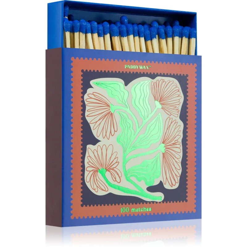 Paddywax Jumbo Boxed Floral gyufa 1 db