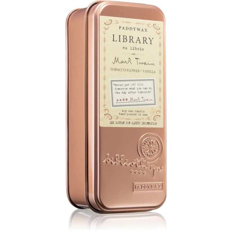 Paddywax Library Mark Twain illatgyertya 70 g