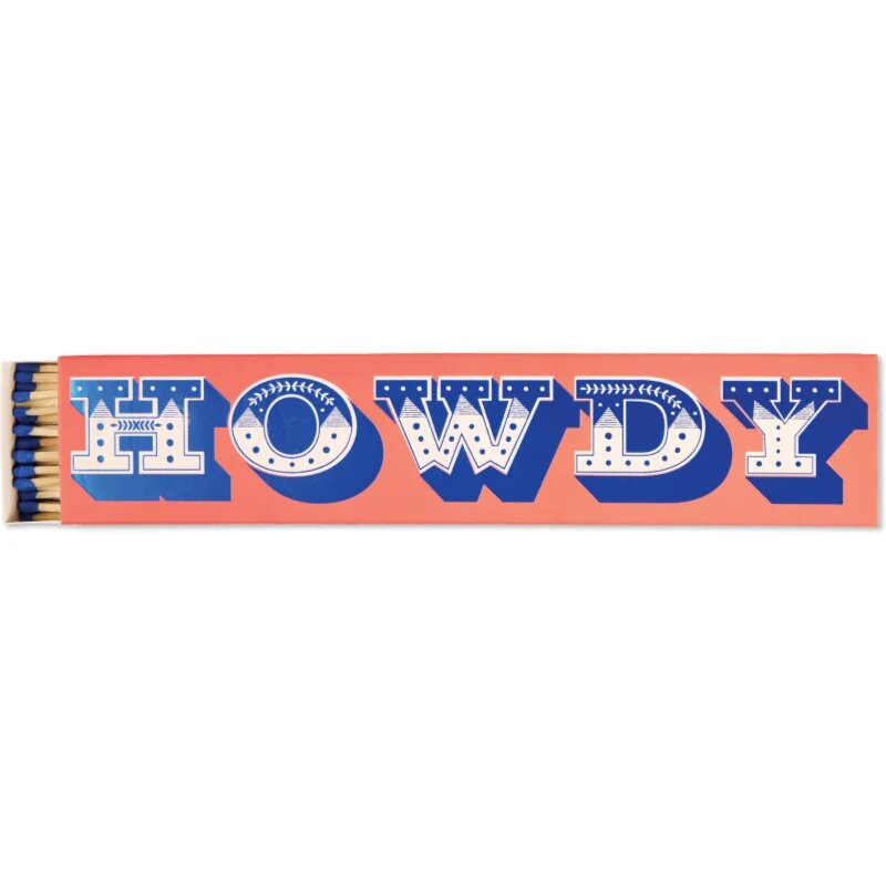 Paddywax Slender Howdy gyufa 45 db
