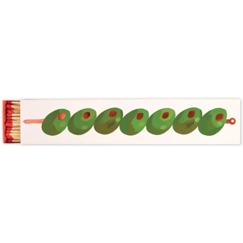 Paddywax Slender Olives gyufa 45 db