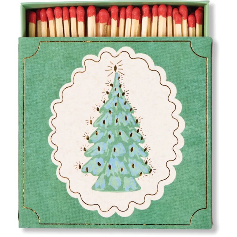 Paddywax Square Christmas Tree gyufa 125 db