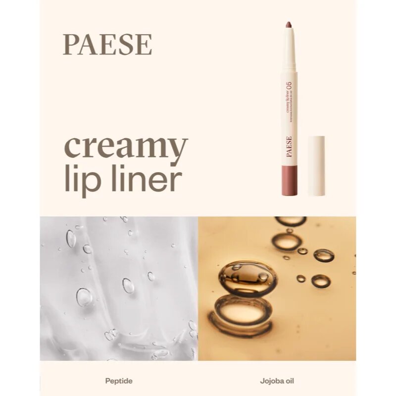 Paese Creamy Lip Liner ajakceruza árnyalat 04 merry maroon 0.6 g