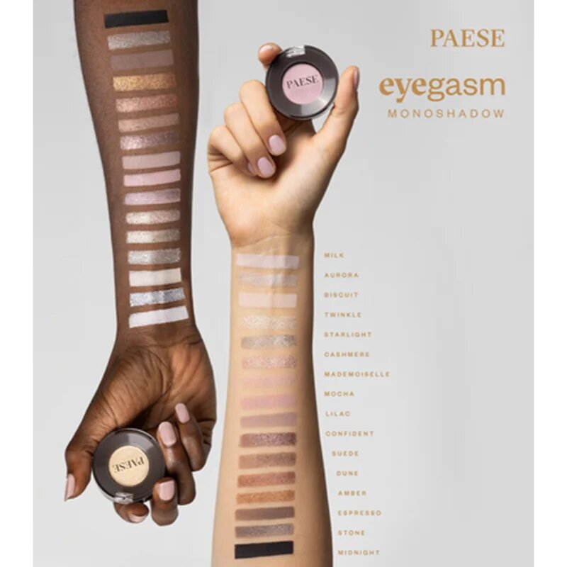 Paese Eyegasm Eyeshadow hosszantartó szemhéjfesték árnyalat 25 Veil 1.5 g