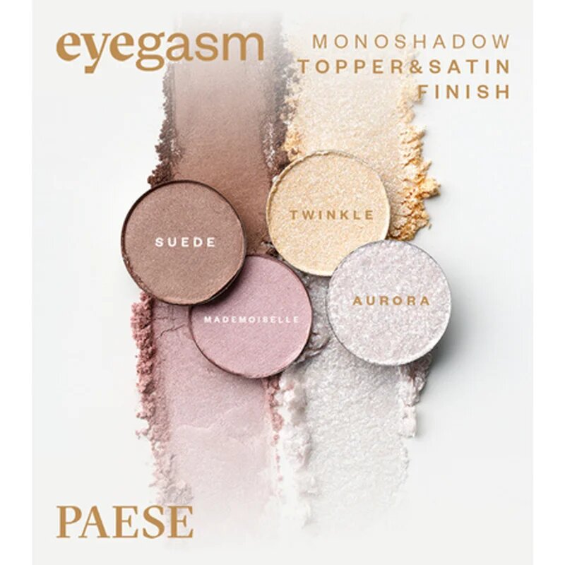 Paese Eyegasm Eyeshadow hosszantartó szemhéjfesték árnyalat 25 Veil 1.5 g