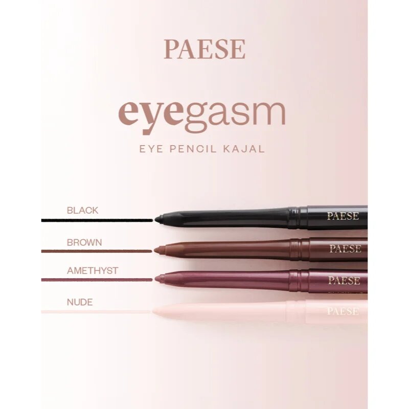 Paese Eyegasm Long Lasting Eye Pencil szemceruza árnyalat black 0.35 g