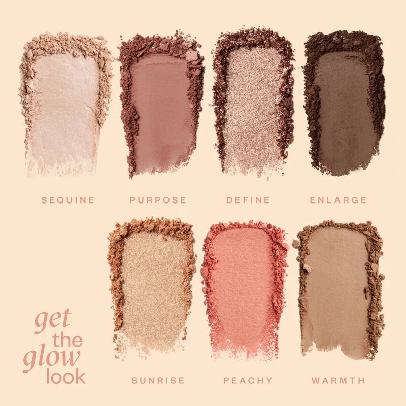 Paese Get The Glow Look Face And Eye Make-up Palette multifunkciós arc paletta az arcra és a szemekre 16 g