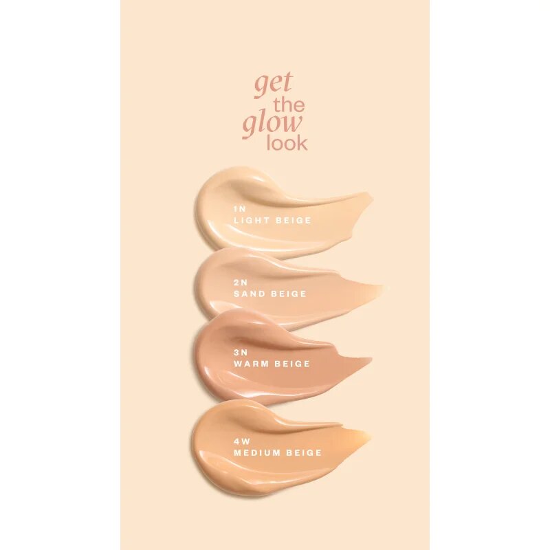 Paese Get The Glow Look Illuminating Foundation könnyű alapozó világosító hatással SPF 20 árnyalat 1N Light Beige 30 ml