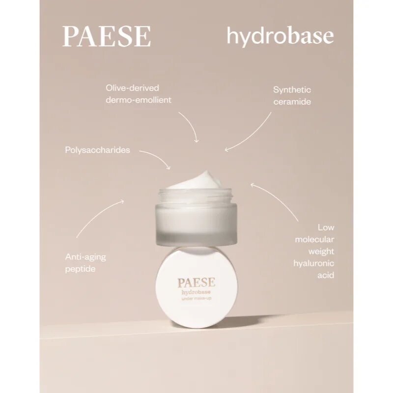 Paese Hydrobase hidratáló bázis alapozó alá 30 ml
