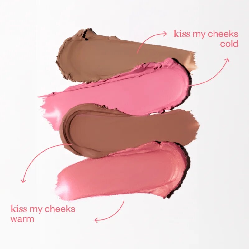 Paese Kiss My Cheeks Face Contouring Palette Cold Púderes highlight és kontúr paletta árnyalat 02 Cold 15 g