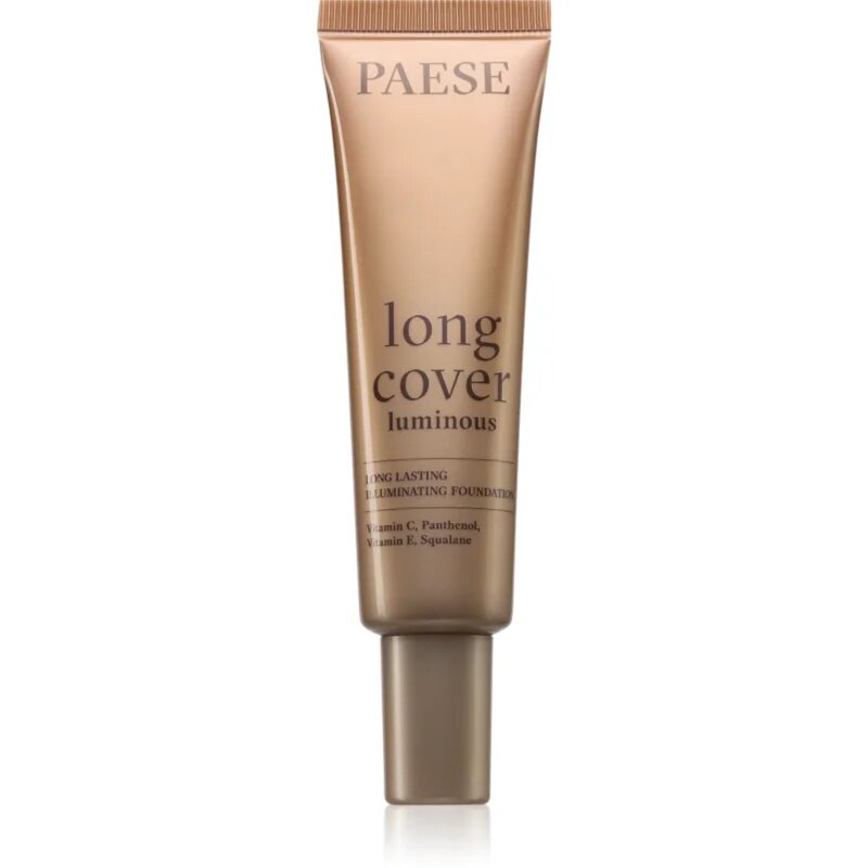 Paese Long Cover Luminous Foundation élénkítő make-up árnyalat 1.0 light beige 30 ml