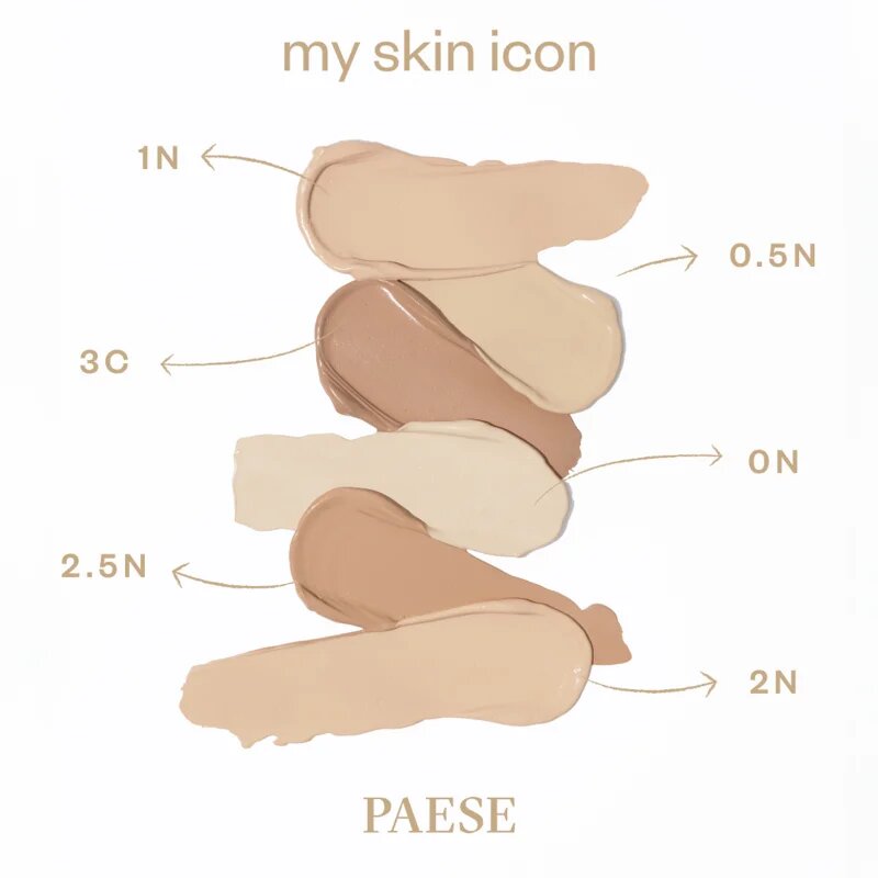 Paese My Skin Icon Mattifying Foundation mattító alapozó árnyalat 05N Porcelain 33 ml