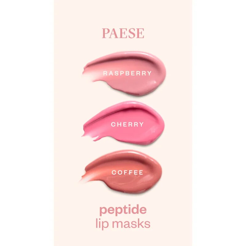 Paese Peptide Lip Mask hidratáló maszk az ajkakra peptidekkel árnyalat Raspberry 10 g