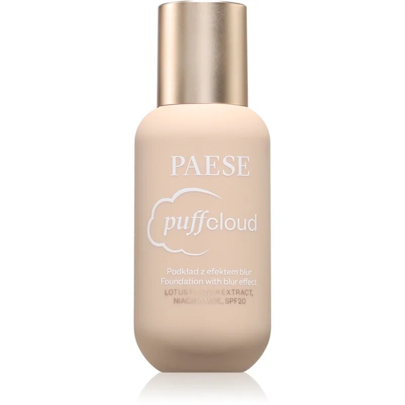Paese Puff Cloud Foundation ultra könnyű make-up SPF 20 árnyalat 04 Shell Beige 37 ml