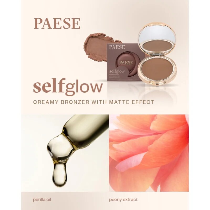 Paese Self Glow Bronzer krémes bronzosító árnyalat 01 velvet tan 8 g