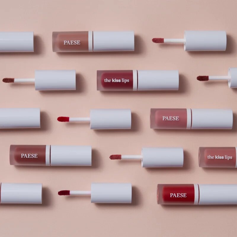 Paese The Kiss Lips Liquid Lipstick mattító folyékony rúzs árnyalat 03 Lovely Pink 34 ml