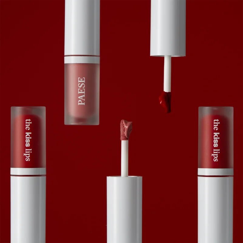 Paese The Kiss Lips Liquid Lipstick mattító folyékony rúzs árnyalat 03 Lovely Pink 34 ml